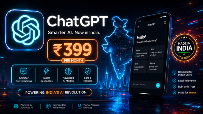 ChatGPT Go Kya Hai? ₹399 Mein GPT-5 — India Ke Liye Worth It Hai?