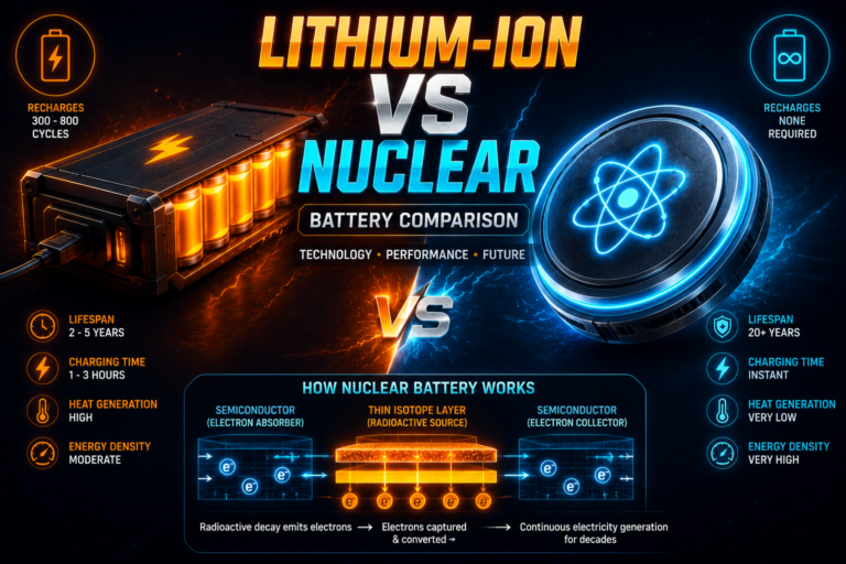 China की Nuclear Battery: 50 साल तक बिना चार्ज चलने वाली टेक्नोलॉजी की पूरी कहानी