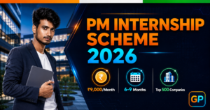 PM Internship Scheme 2026: पूरी जानकारी – Stipend, Eligibility, Documents और Apply Process