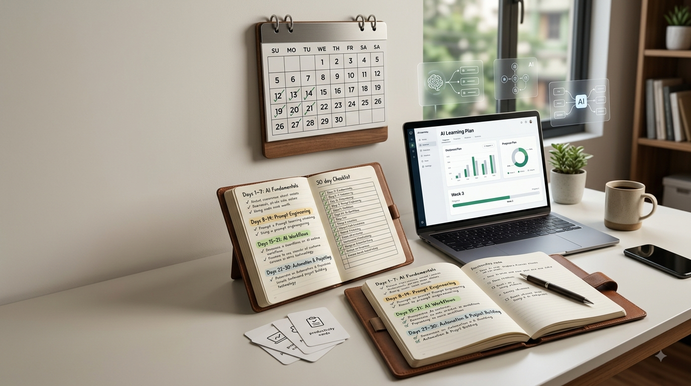 30 Days AI Skills Learning Plan 2026