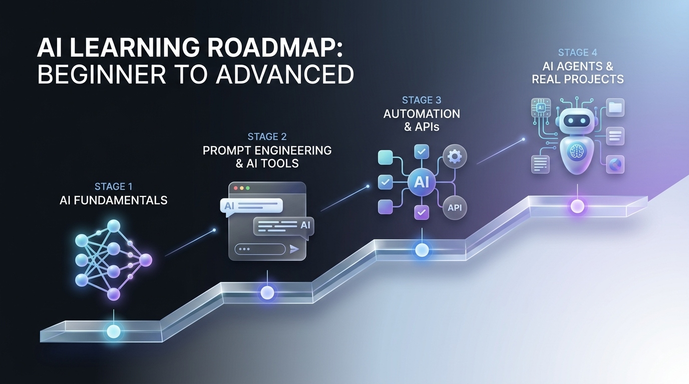 AI Skills Learning Roadmap Beginner to Advanced