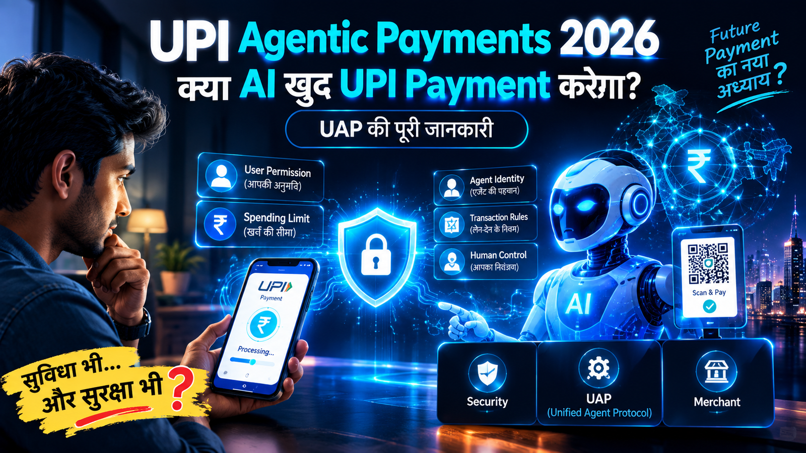 UPI Agentic Payments 2026: क्या AI खुद UPI Payment करेगा?