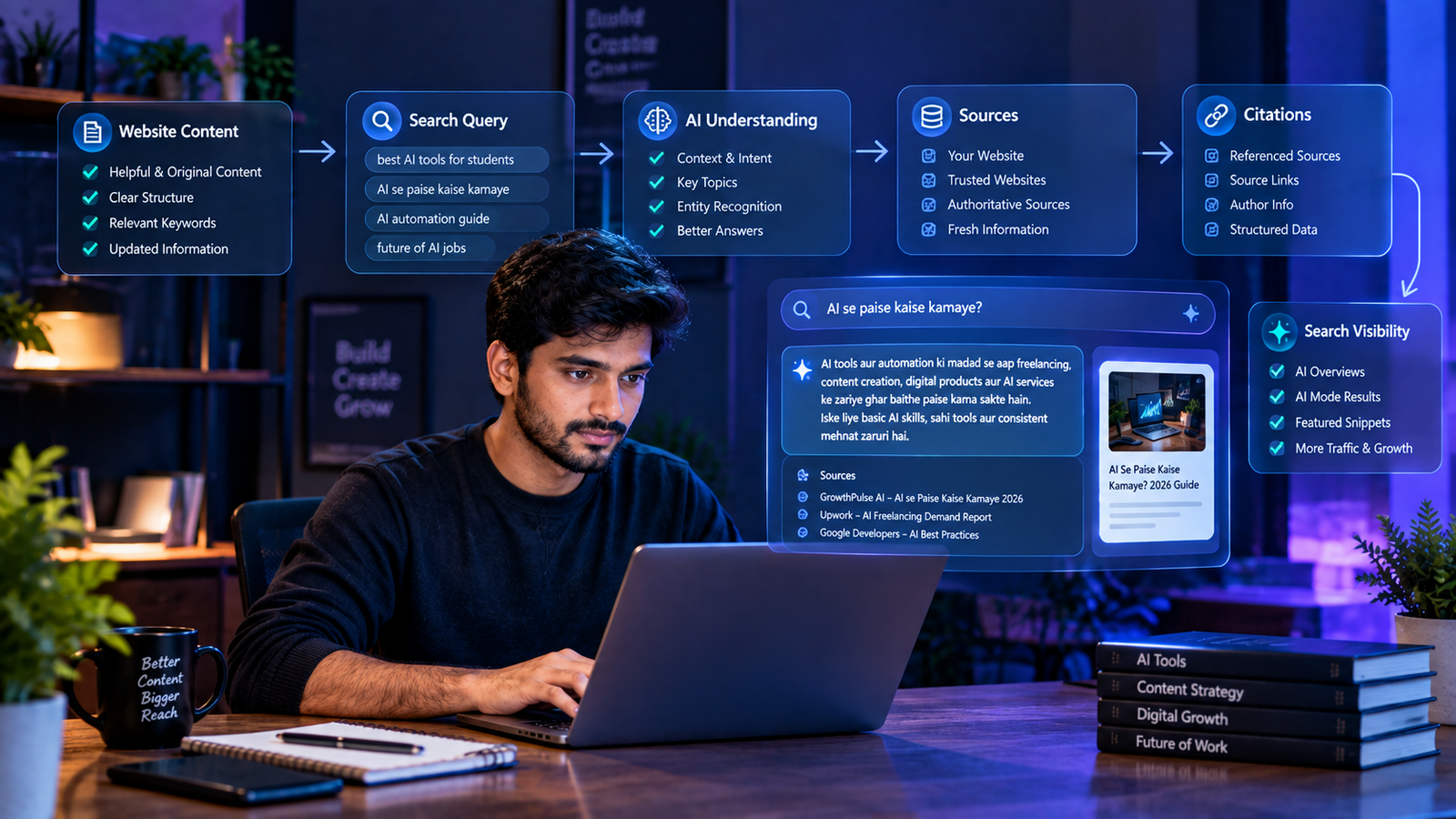 GEO kya hai AI Search Optimization 2026 Google AI Mode and ChatGPT Search