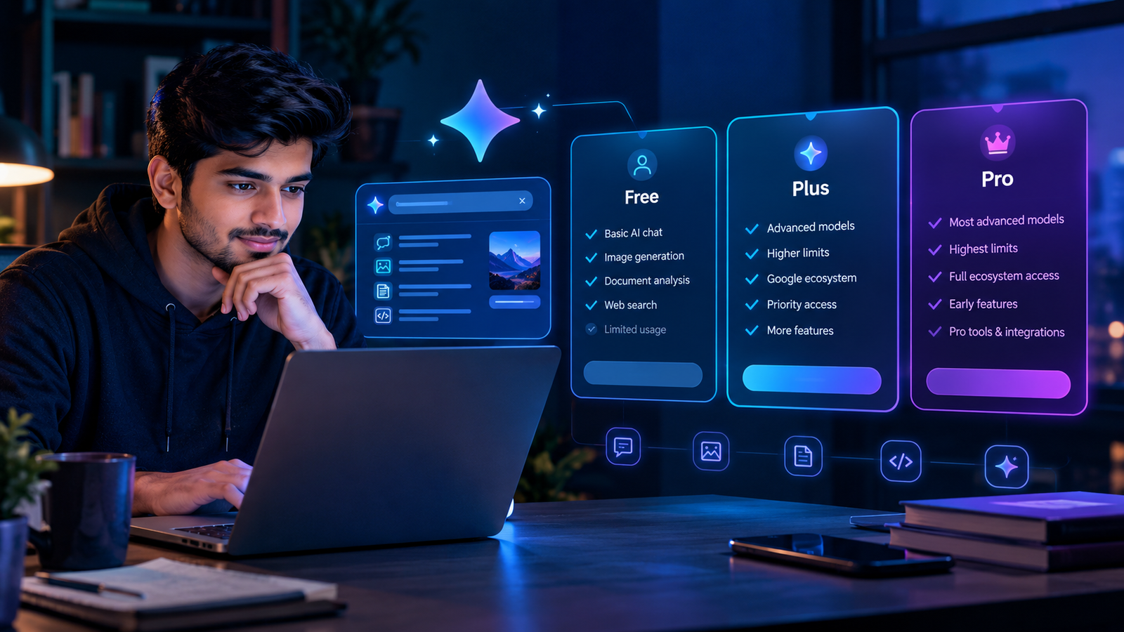 Gemini Free Limit 2026 Free vs Paid plans comparison